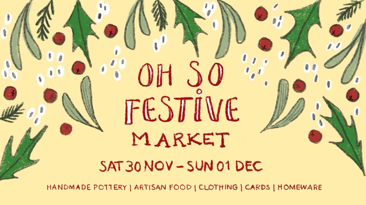 SnappedM's tweet image. Due to the overwhelming logistics of moving to Chapter, we will not be having a market this Christmas BUT some of your favourite stalls and quality designed goods will be making an appearance at Chapters ‘Oh So Festive’ Christmas Market!
Follow us for updates!
#christmas #market