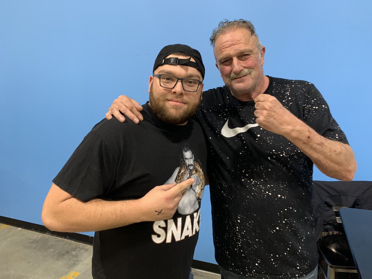 Great to see <a href="/JakeSnakeDDT/">JakeSnakeDDT</a> at <a href="/RiverWalkBeer/">RiverWalk Brewing</a> last night , funny as hell , cool stories and good beer.  Thank you Jake and thank you Riverwalk .