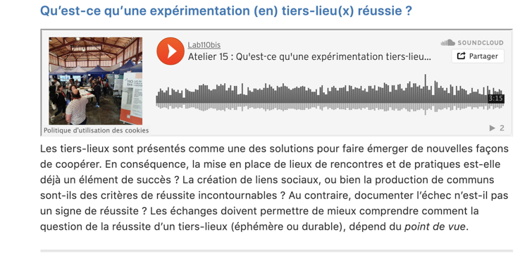 TiersLieuxEdu's tweet photo. [Podcast 15/15] Retour sur le barcamp #TLEDU @LudoviaORG avec @lab110bis 3 minutes pour comprendre avec Frédéric Gay, entrepreneur.
https://t.co/ekeXFsJBoA https://t.co/Rh49mIOhbJ