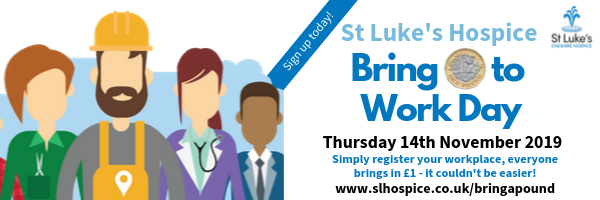 ActivHeal's tweet photo. Today is #bringapound to work day in aid of @StLukesHospice. 
We are proud to support St Luke's Hospice who have been providing palliative care to local people since 1988. #charity https://t.co/rO6mr9WzcM
