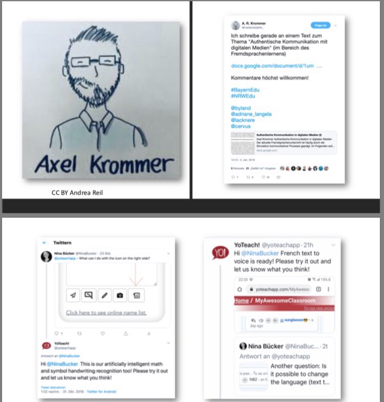adriane_langela's tweet photo. Danke an specialguest @DejanFreiburg, das @einhard_ac, @mediendidaktik_, @TiedmannConsult, @lisarosa, 
@Noelte030, @halbtagsblog, @beatdoebeli, @NinaBucker und allen aus dem #twitterlehrerzimmer, die für den Vortrag ZfsL AC Links zu ihrem Unterricht geteilt haben. 
#fl_seminar https://t.co/etbMVmfqWq