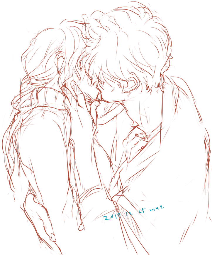 誰かと誰かが温かさを共有してたり分け合ってる世界って無性に描きたくなりませんか 