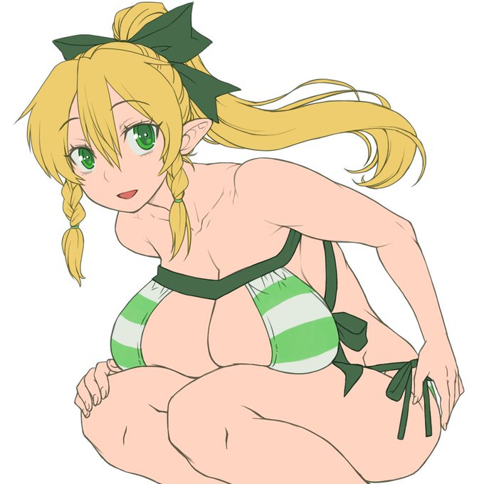 リーファに見えるようになってきたかな。俺はリボンがわかめに見えるようになってきたけれど 