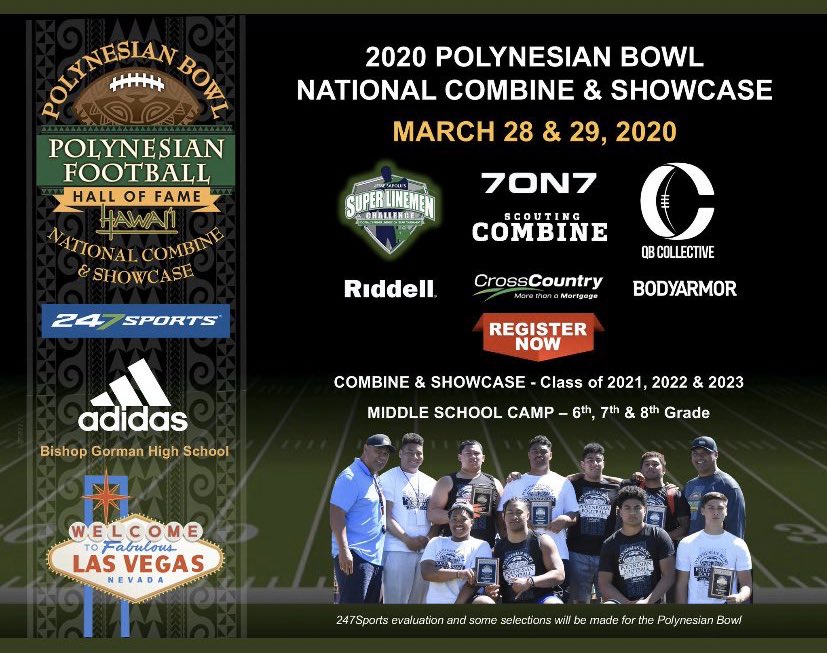 BradleyKakazu's tweet photo. Mahalo for the invite to participate again in the Polynesian combine and showcase!!🙏🙏🙏 🤙🏽🤙🏽🤙🏽@polynesiabowl #da808 #Aloha https://t.co/HqltN8MacJ