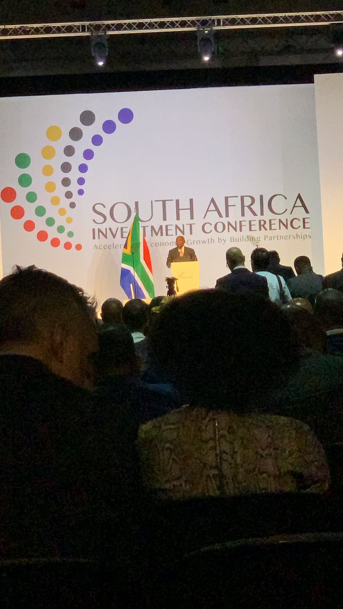 MMocumi's tweet photo. #southafrica #InvestmentConference @TelkomZA @CyrilRamaphosa #SAIC2019 accelerating economic growth https://t.co/tbErxu5fsn