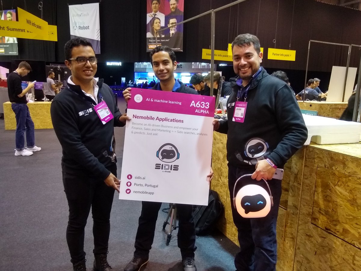 ggasbarri's tweet image. Yesterday I exhibited with my startup @nemobileapp at the @WebSummit and it was absolutely amazing and most certainly productive! It was a great day! #WebSummit2019 #WebSummit #WebSummit19 #NemobileApp #Sidis #Venezuela