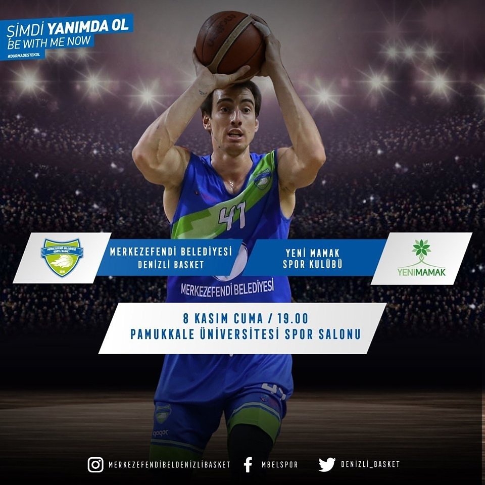 SenizDogan20's tweet photo. ŞAMPİYON KENDİ EVİNDE, YENİ MAMAK SPOR KULÜBÜ KARŞISINDA 🏀
8 Kasım Cuma Saat 19.00'da tüm Denizlili sporseverleri takımımıza destek olmaya Pamukkale Üniversitesi Spor Salonu'na bekliyoruz.
#durmadestekol #basket #destek #şimdiyanımdaol #merkezefendidenizlibasket #senisteyeter https://t.co/AiWmA7vf1I