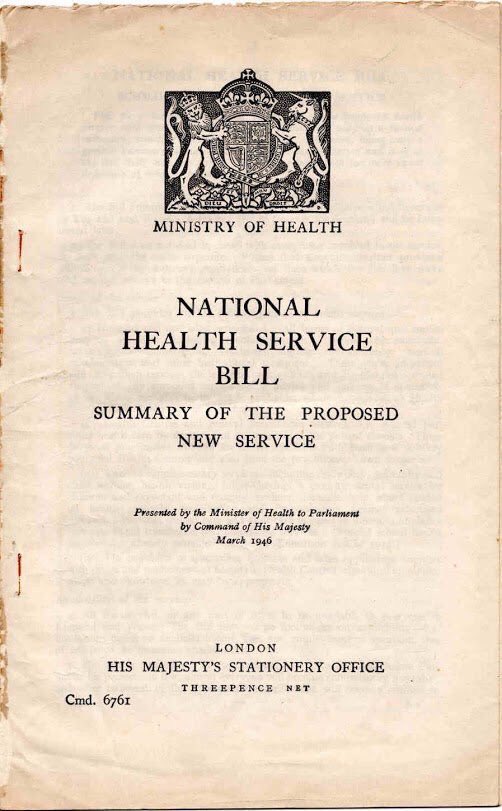 AntonyTiernan's tweet image. On this day in 1946, Aneurin Bevan’s National Health Service Act received Royal Assent paving the way for the NHS to launch on 5 July 1948 #TeamNHS