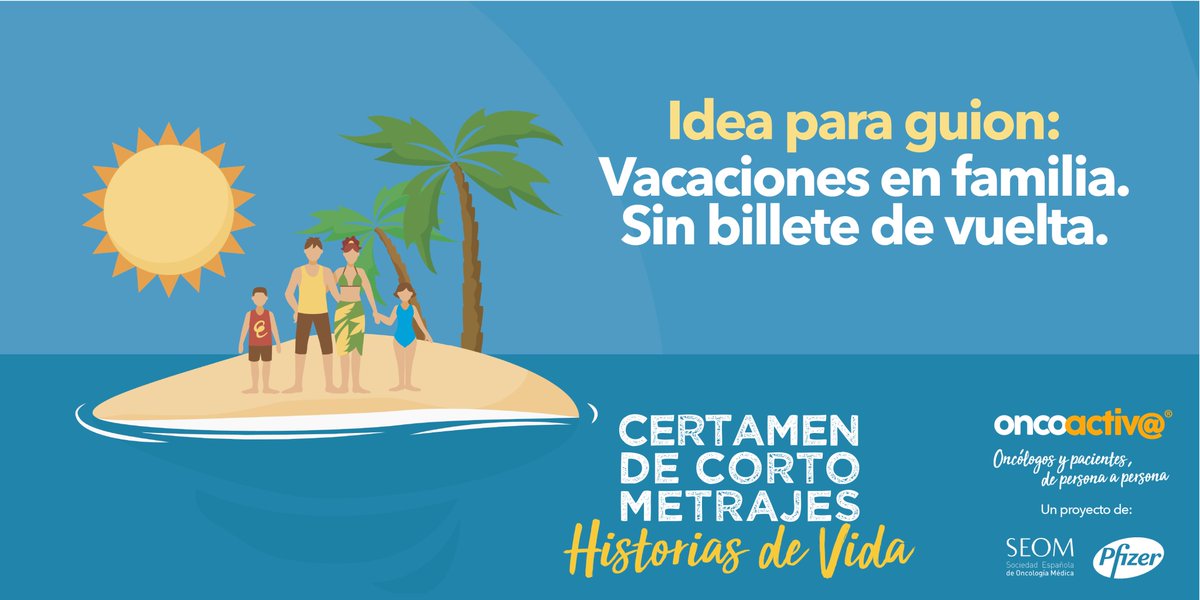 Presentamos #HistoriasDeVida, un certamen de cortos que organizamos con <a href="/_SEOM/">SEOM</a> para normalizar la vida del paciente con #cáncer. Buscamos historias que rindan homenaje a la vida: plazo de entrega hasta el 28 de febrero, dotación 8.000€. Más información 👉🏻oncoactivos.es/certamen-de-co…