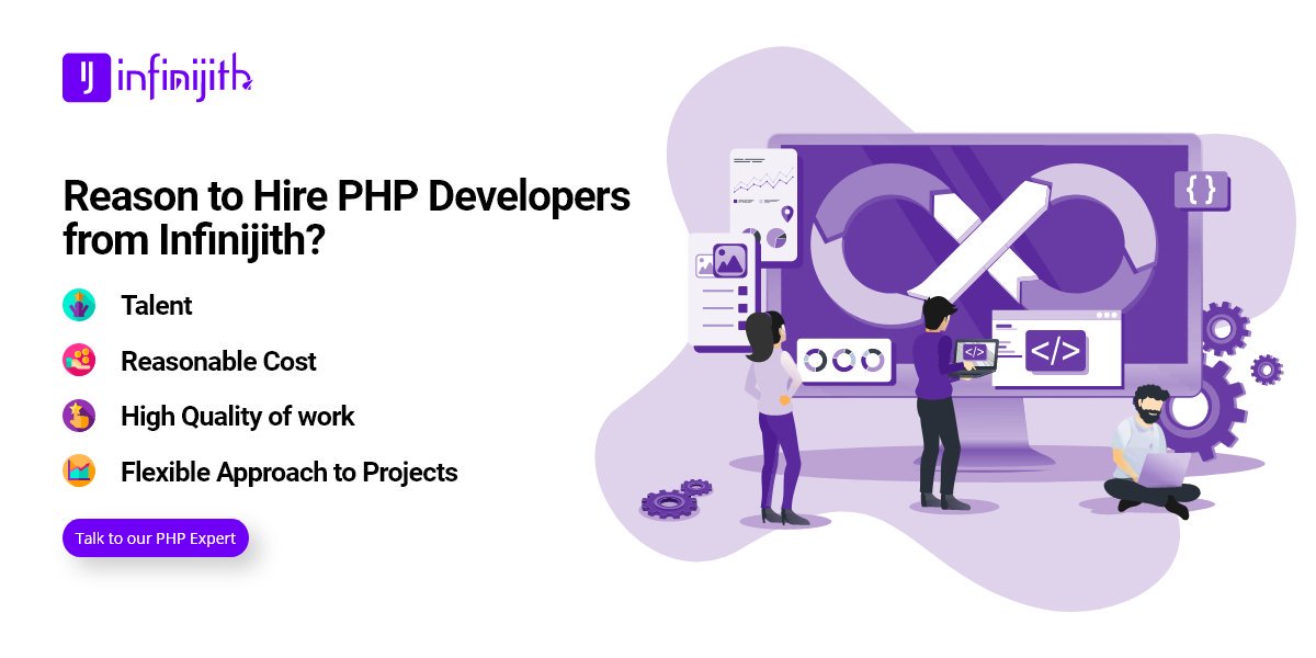 Infinijithtech's tweet image. Want to Hire a Dedicated PHP Developers? Here is why you should Hire from #Infinijith.
Talent.
* Reasonable Cost.
* High Quality of Work.
* Flexible Approach to Project
#HirePHPDeveloper #WebDevelopment
Click here to read more: bit.ly/2PXOt69