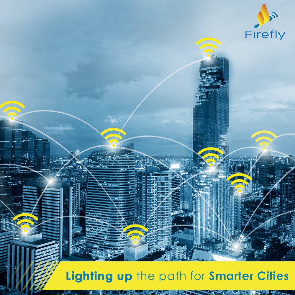 WiFiatFNL's tweet photo. Unlit areas can lead to lapses in security and road accidents. The Smart Wi-Fi enabled LED lighting system works via a CMS so that city managers can remotely control and monitor street lights while sensors on the street lights can also monitor air quality and traffic flow. https://t.co/RbgoA5x44U
