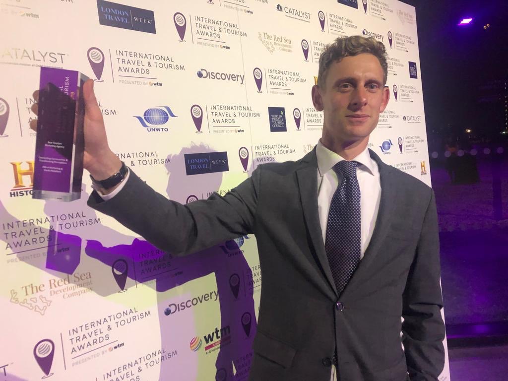 We’re delighted to have scooped an award for Best Tourism Marketing agency at last night’s <a href="/IntTTAwards/">International Travel & Tourism Awards</a>.

The team are also very proud to have helped <a href="/lakebohinj/">Bohinj</a> in their responsible tourism mission 🏆

#ITTAs #WTMLDN