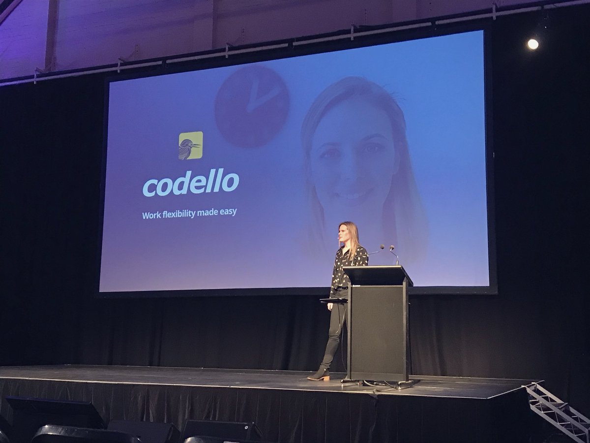 MAPUniMelb's tweet photo. Next is Codello & for Australian nurses “Sometimes it’s easier to call in sick than to switch a shift” 👩🏼⚕️ 👨⚕️ #MAPDemoDay
They have rebuilt their tech, 2.0 will be available next year & have a partnership with ANMF! https://t.co/FkOB5n8bqM