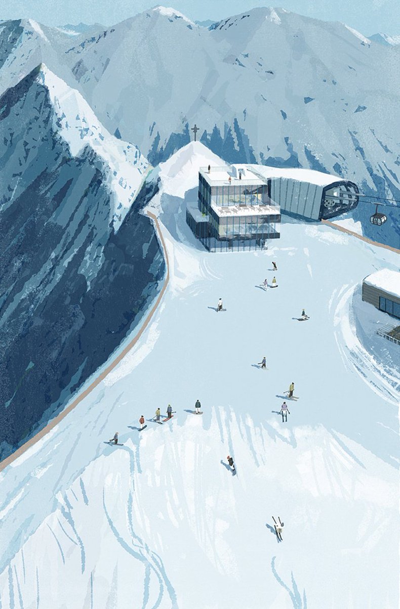 한 해가 다 간 것 같지만, 아직도 남은 풍경이 있지. 마주한 가을, 다가올 겨울. 

- Illust.: by Tatsuro Kiuchi (b.1966)