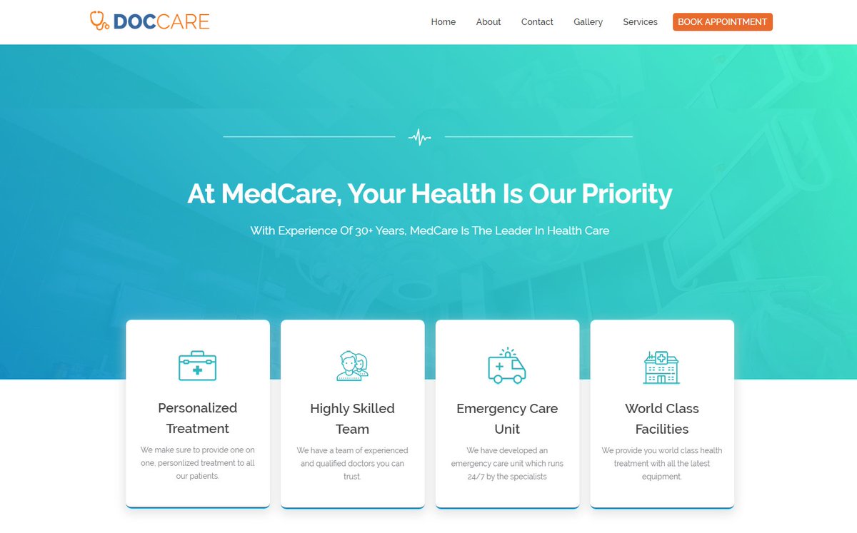 InkThemes's tweet photo. Create a Professional Website for Medical Practitioners with a fully Automated Appointment Scheduling System.

Have a look at this amazing theme:
https://t.co/yI1ji6RNJu https://t.co/8kzkG7cwEa