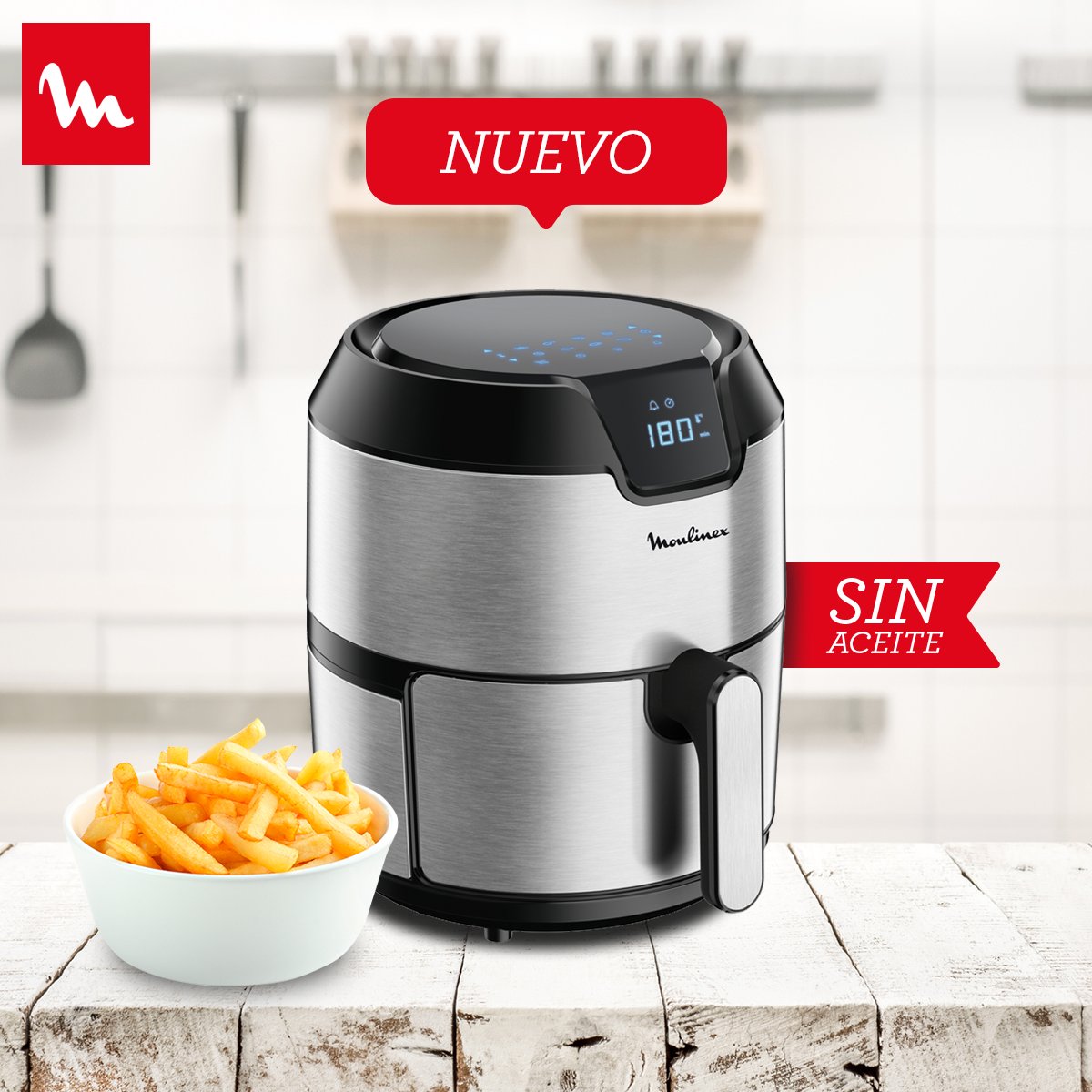 Moulinex_ES's tweet photo. ¡Nos encantan las #croquetas! Hoy las hemos preparado con nuestra freidora #EasyFry y sin una gota de aceite. #Moulinex https://t.co/2P6zwTpZII
