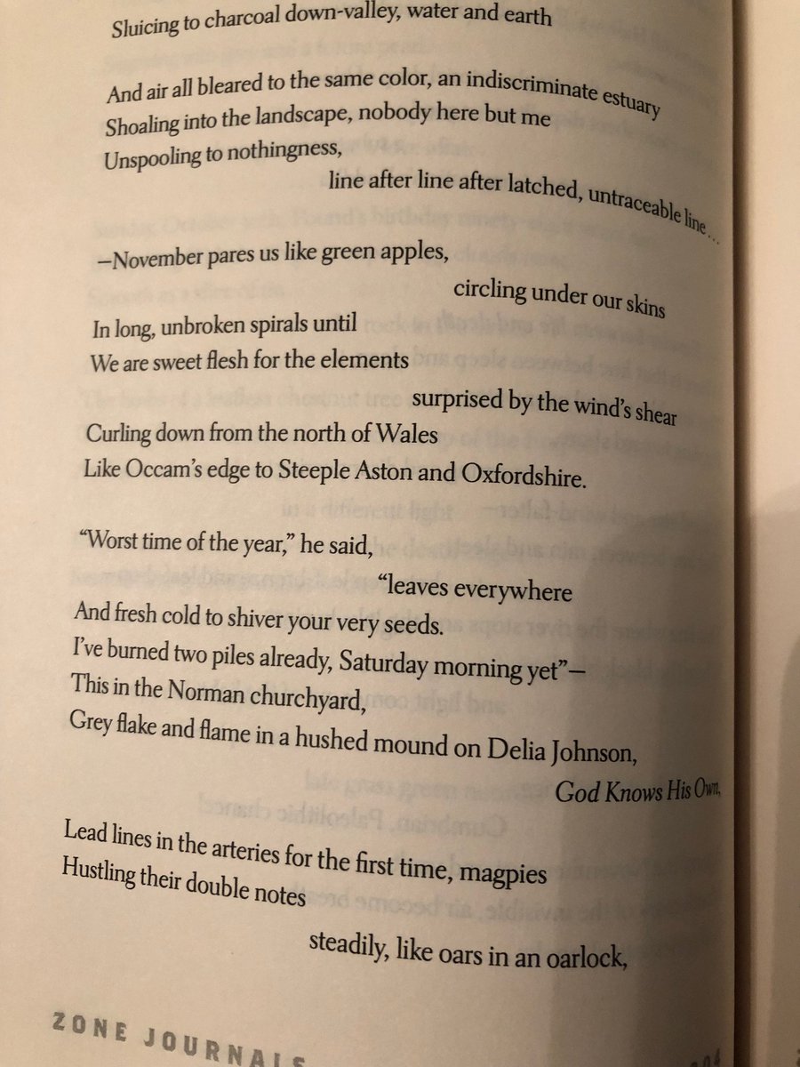 msf92165's tweet photo. Most appropriate for #MasterPoet #CharlesWright to give us this #MagnumOpus at this time of year..."November pares us like green apples...November's my favorite month"
#OblivionBanjo https://t.co/pM3fZ4IhlR