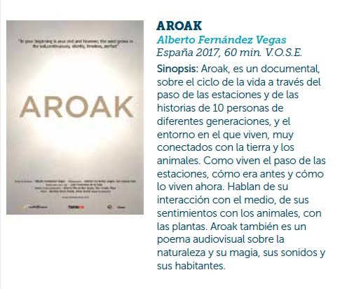 gobmapa's tweet photo. 📢ÚLTIMOS DÍAS del II Ciclo Nacional de #CINEyMUJERESRURALES! 👩🌾
🎥Acércate a la @Filmo_Navarra donde el director, Alberto Fernández Vegas presenta #Aroak en el ciclo de #cine agrario y alimentario #ZineLur en #Navarra
⏰18:00h
#FelizMiércoles https://t.co/WGP9SIjHoE