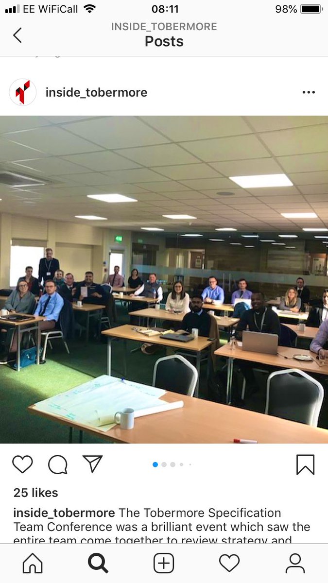 RyanHTobermore's tweet photo. Great to get together with the rest of the troops! @Tobermore #specteam #tobermorespecificationconference #alwayslearning https://t.co/QsKJVQMOzu