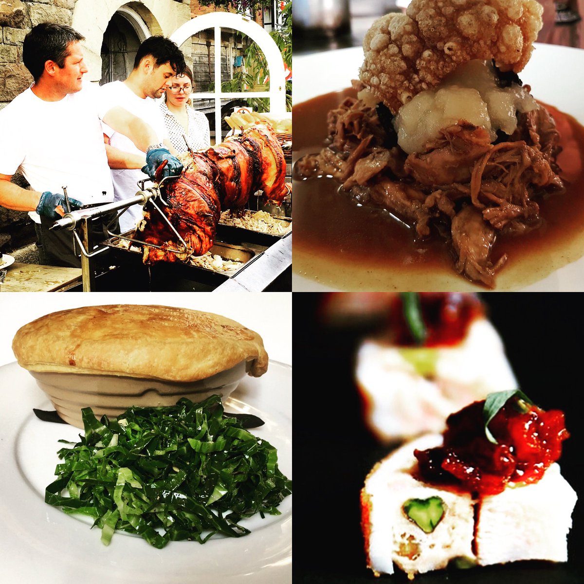 From our hog roasts in the summer, pork and leek pies in the winter and delicate pork and pistachio canapés we always use the whole animal! #realfood #pig #sustainability #lovefood #foodforfoodies #pork #hogroast #porkbelly #porkchops #getinmybelly #nosetotail #bristolfood