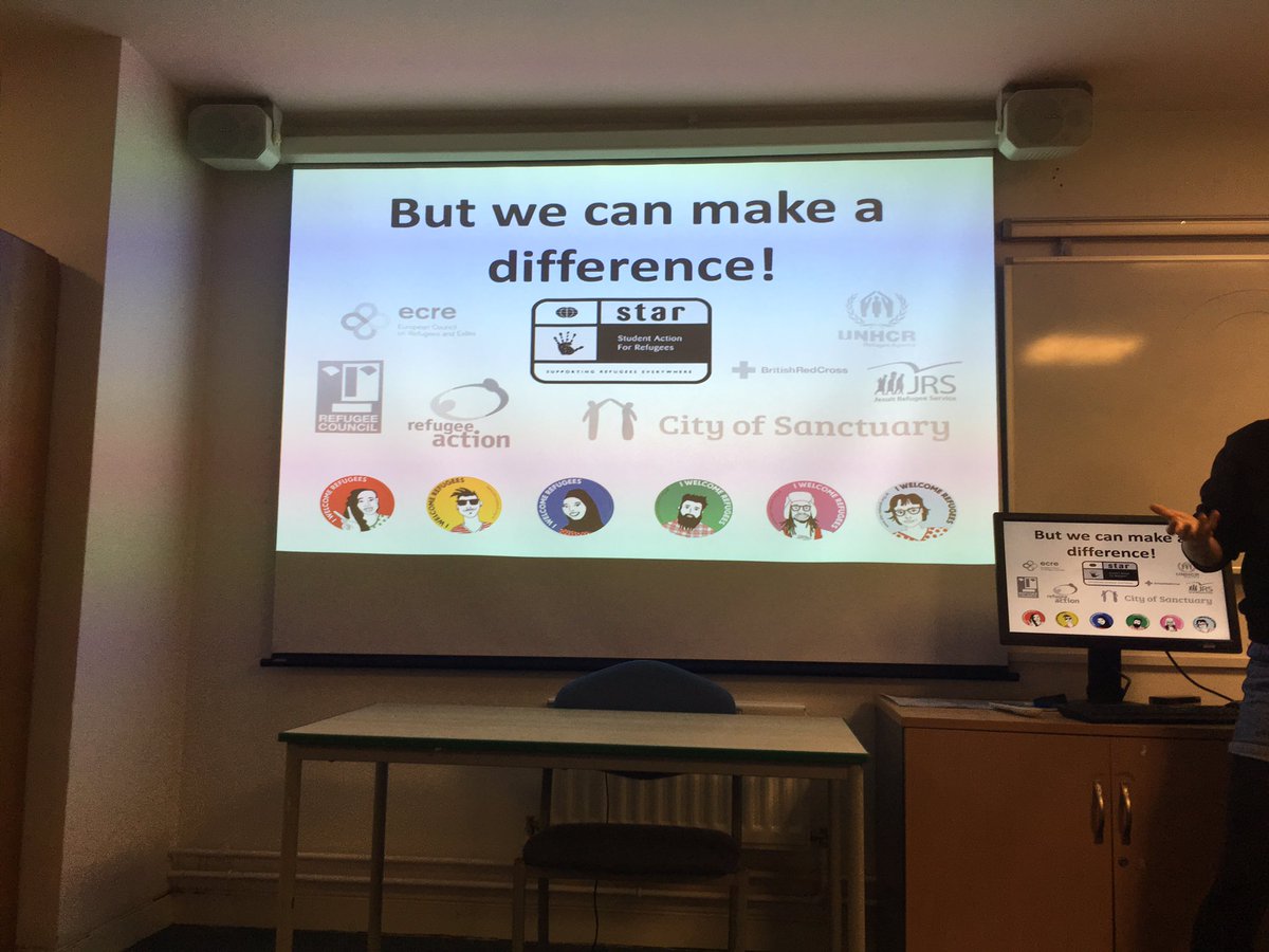 Thank you <a href="/STARnational/">STAR | Student Action for Refugees</a> for the enlightening presentation! Looking forward to being a part of the team 😁🌍✨