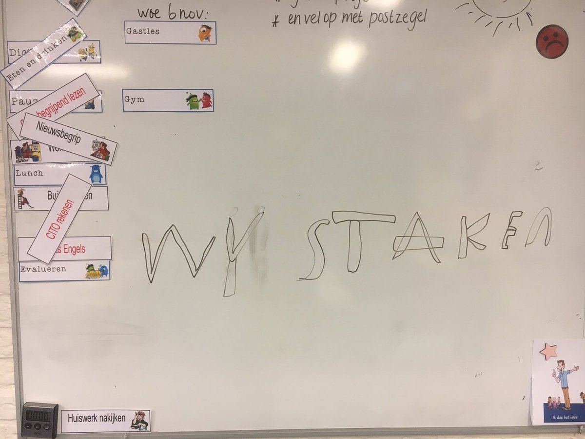 Groep 8 is er klaar voor 💪