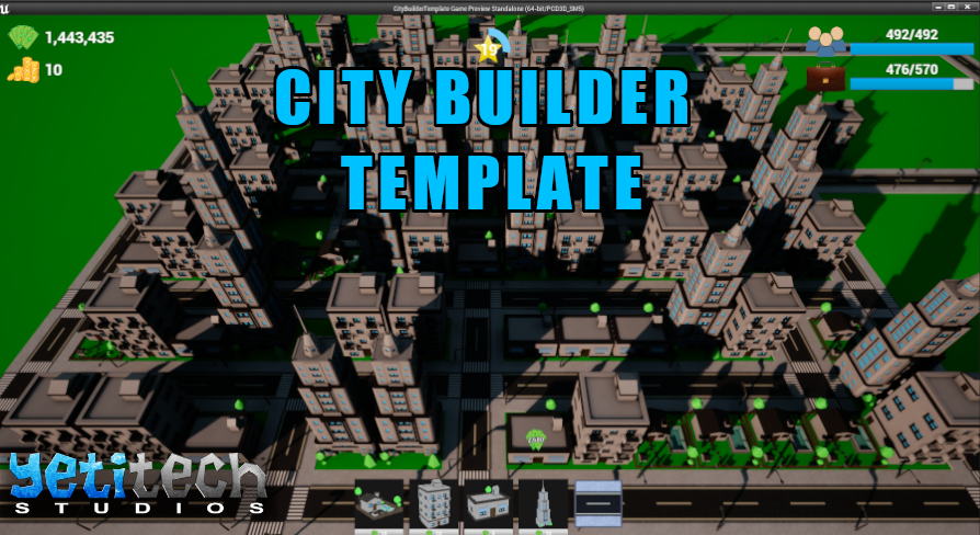 YetiTechStudios's tweet photo. https://t.co/tvaNDjDLuY 
City Builder Template is a 100% Blueprint powered template to help you create a city builder game.
#CityBuilder #ue4 #UnrealMarketplace #screenshotsaturday #UnrealEngine #gamedev  #YetiTech https://t.co/TCw1fnGsTh
