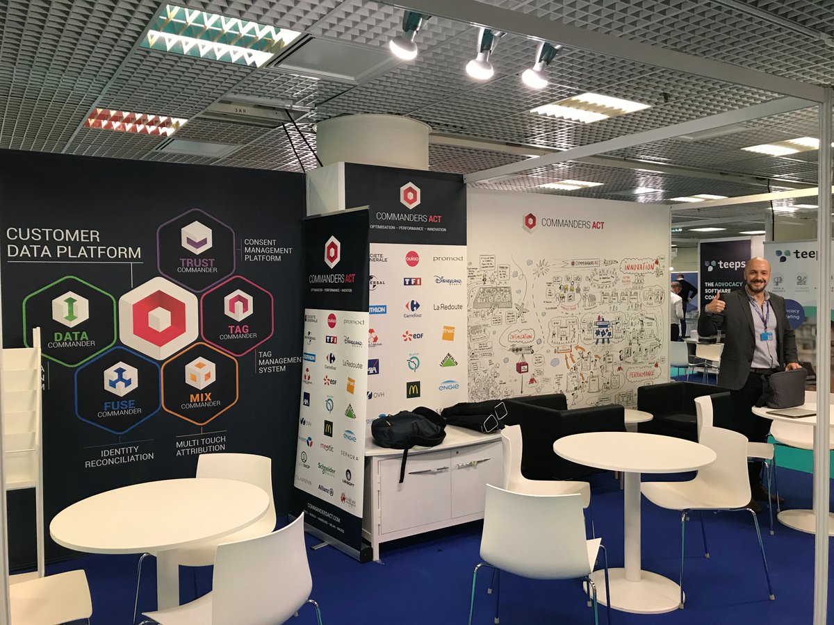 📆  L'équipe <a href="/CommandersAct/">CommandersAct</a> est prête pour les #CRMMeetings ! 📍Venez nous rencontrer au stand B11 pour discuter #attribution #CDP #CMP !