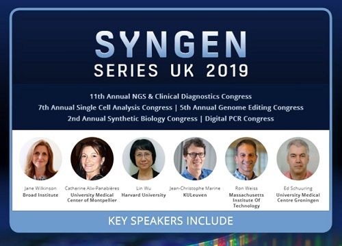 Join us this week in London at the Syngen Series UK 2019 where we will present our latest product #riboPOOL 8th Nov 12-12:30pm at the #NGS and #ClinicalDiagnostics event @OGConferences @xgenseq  buff.ly/2pHnHA3