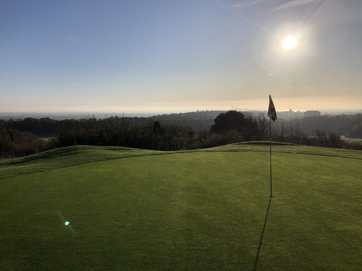 What a difference a day makes...
Main greens all round, buggies ok, open and ready for play. Enjoy