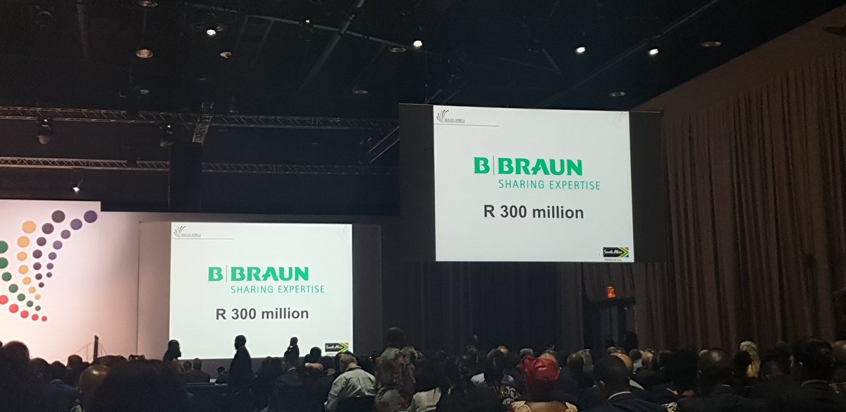 Tennelli1's tweet photo. A phenomenal morning of global company commitments to our beautiful country! Thank you for your investment in South Africa's future!  @SAInvestmentCo #investment #InvestSA https://t.co/dfwZCYm1yZ