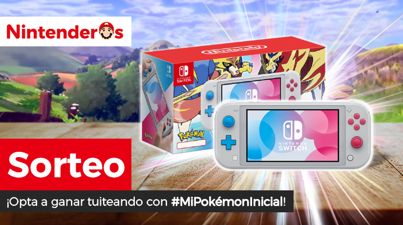 Nintenderos's tweet photo. ¡Sorteamos otra Nintendo Switch Lite - Ed. Pokémon! ¡Solo hoy!

➡️ Síguenos y RT aquí
➡️ Cambia tu foto de perfil a uno de los Pokémon iniciales de Galar (imágenes abajo)
➡️ Tuitea con #MiPokémonInicial mencionando amigos con los que jugarás

¡Suerte! - https://t.co/hDQSP7A8js https://t.co/c41tqAznjI