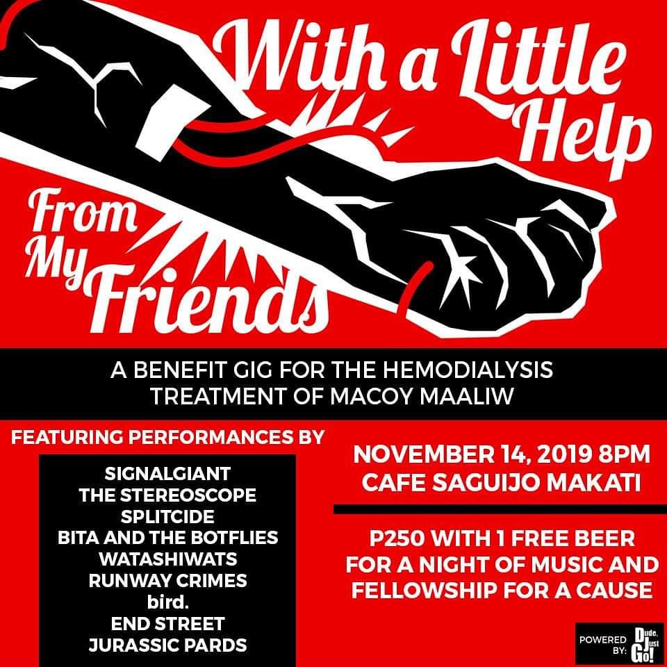 November 14 at @saguijobar ! #thestereoscope #signalgiant #splitcide @bita_andthebotflies @watashiwatsmusic @runwaycrimes_ <a href="/bird/">bird</a>.mnl @endstreetppnk @jurassicpardsph 

#signalgiant #NewAlternative #livemusic #musician #band #bandlife #banda #artist  #gigs #opm #rock #music #pinoy