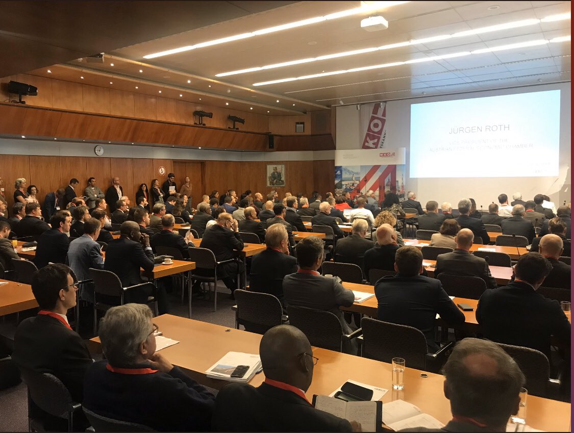 Invest_Namibia's tweet photo. Mariana Kühnel, Deputy Secretary General of the Austrian Federal Economic Chamber : Innovation and vocational training are key for sustainable development in Austria and also in Africa. #mitsmed https://t.co/Yf4c1KyPN7