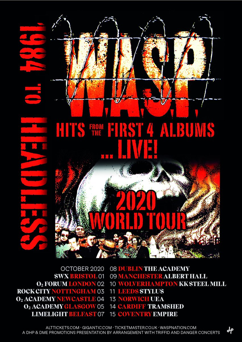 ilikeWASPdaily's tweet photo. The news we have been waiting for .... #wasplive #wasp2020 #blackielawless https://t.co/o29XdqnQWG