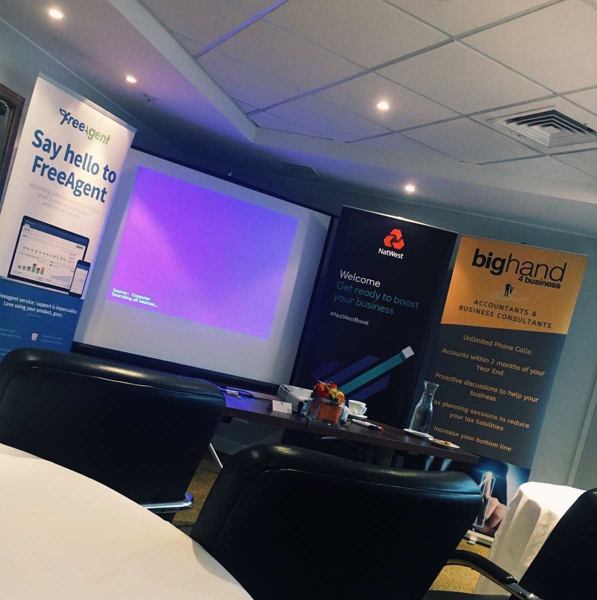 We're here and we're excited to see how we can push forward. 😊

#natwest event at the #marriot #preston #natwestboost