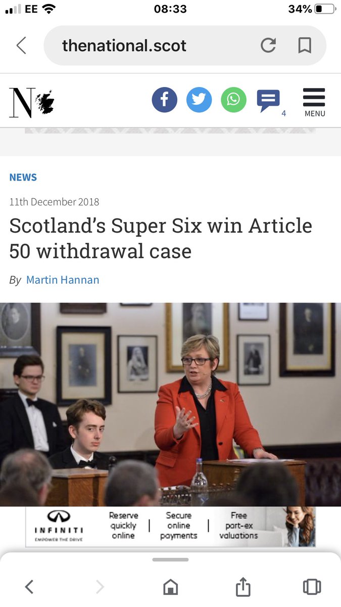 Sheilam19534814's tweet photo. @ghost_motley @joswinson Even more awful to exclude @theSNP
THIRD Largest Party In HoC
SECOND Largest UK Party by membership
&
BIGGEST & STRONGEST Party of REMAIN which secured rights to Revoke Article50 & challenge UK Govt on Brexit chaos
On behalf of UK NOT only Scotland🏴
#ScottishSix
#CherryCase 🕷 https://t.co/wcd8smwSXM