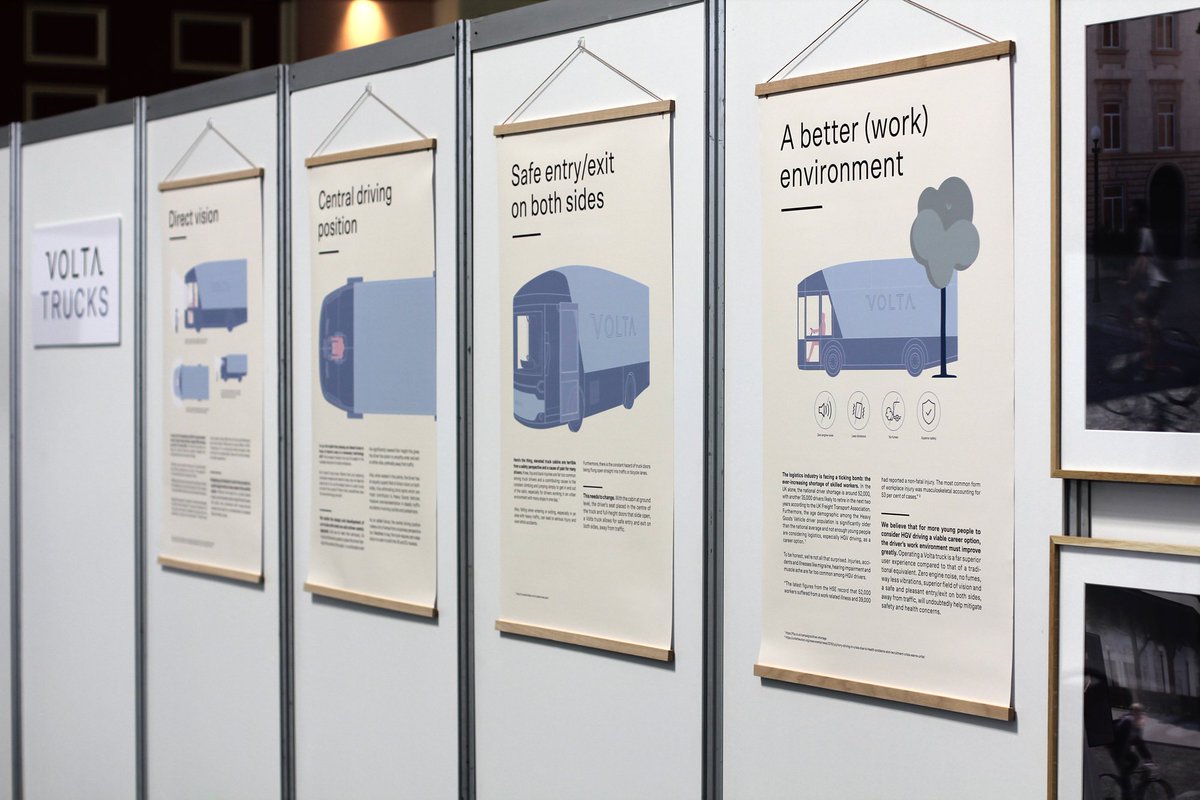 TrucksVolta's tweet photo. UK premiere! We're at @FreightInCity today hosting the Tech Talks stage. Do come by for a chat and a chance to try out our immersive VR experience and meet our dear partners @Prodrive and @AstheimerUK. #fitc2019 #electrictrucks #sustainability #greentech https://t.co/Q4usec6lXt