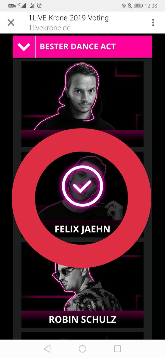 about_cherryXx's tweet photo. An meine lieben Twitter-Freunde, macht mir (& vor allem @FelixJaehn
) mal einen Gefallen & votet für ihn anhand folgendem Link:
https://t.co/0iYoGF4iMp
Dieses Jahr MUSS es einfach klappen🤞🏼Er verdient das einfach so krass, darum VOTET VOTET VOTET. Danke! 💜 #BesterDanceAct https://t.co/jO593O2brI