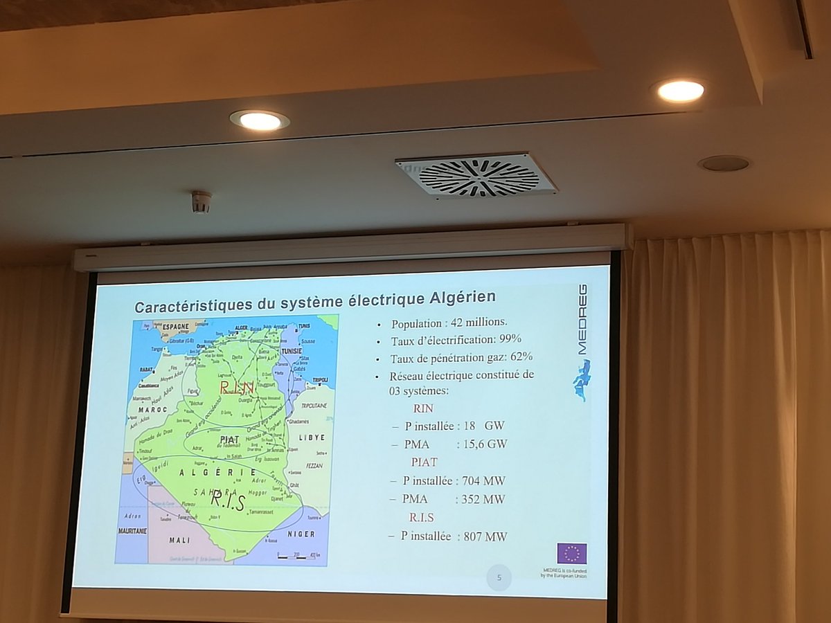AMWAJAlliance's tweet photo. Aujourd'hui #MEDREGForum à #Bruxelles, Abdelkader Choual Président #CREG nous explique comment l'#Algérie a adopté la technologie de #cyclecombiné pour sauver du #Gas pour l'exportation. https://t.co/Mr3hRrUEMF