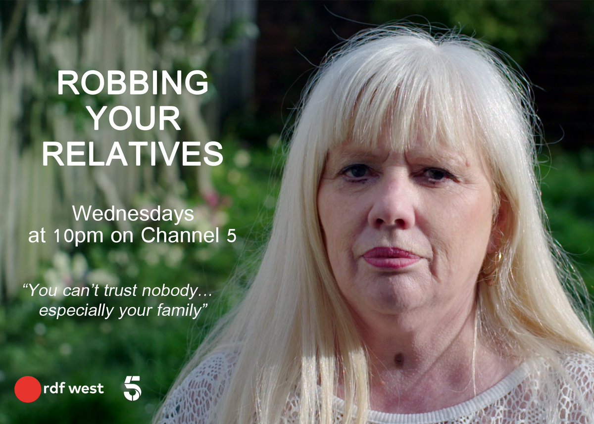 TONIGHT 10pm on <a href="/channel5_tv/">Channel 5</a> brand new series of Robbing Your Relatives: Families at War #Documentary #Fraud #FamiliesAtWar #Channel5 #RobbingYourRelatives #RealLifeStories #UltimateBetrayal