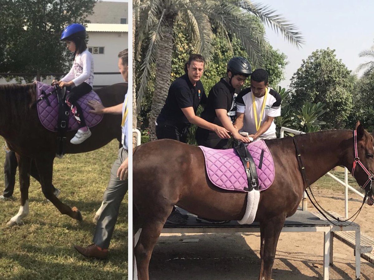 ArborInclusion's tweet photo. @ArborDubai What a great start to our new horse riding adventure. We can’t wait to go again next week to see Charlie Brown,  Mr Jingles and Shaltisha #ArborInclusion https://t.co/eDgpvZZUD7
