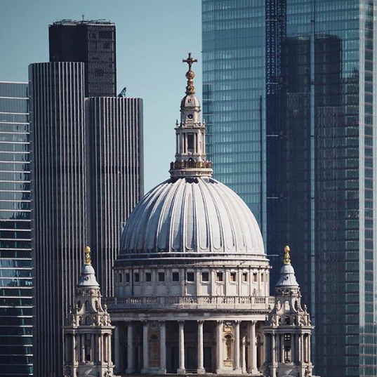 Fact of the day🚢 Titanic. That’s how much this weighs.

The whole of St Paul’s dome - from the columns around the drum to the tippy top of the lantern - weighs 65,000 tons. The Titanic was only 52,310 tons! 

Have you climbed the 528 steps to the top?