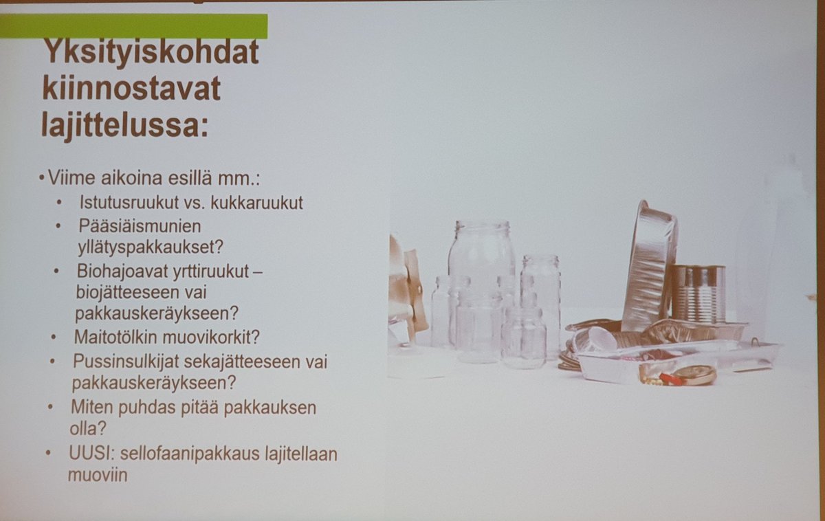 Piia_Koo's tweet photo. Pienet asiat askarruttavat kuluttajaa ja itsellekin uusi tieto: pussinsulkijan voi lajitella metalliin! Jes! ♻️ Kiitos @Rinkikierratys /Jaana ajankohtaiskatsauksesta!  #viestintäpäivät #kierrätys #kiertotalous #lajitteluneuvonta https://t.co/byQlc9ams6