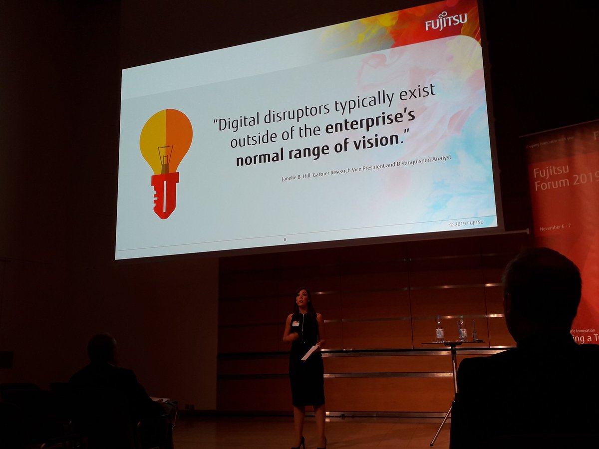 Fujitsu_Events's tweet photo. You need those people that are continually committed to change and innovation, and partners are essential to the mix #FujitsuForum #DigitalCoCreation https://t.co/jYK0E7a27y