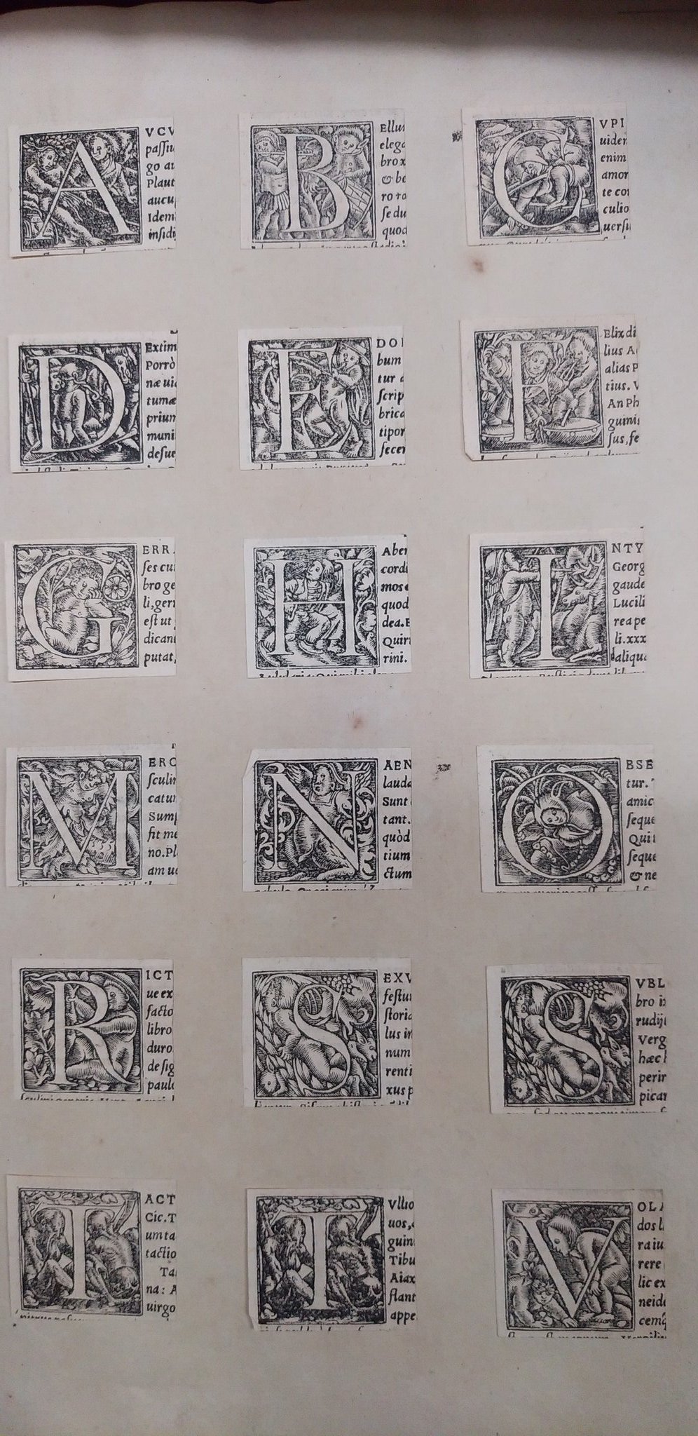 慶應義塾大学三田メディアセンター 犯罪の現場ではない 旧蔵者によりヴィネット 洋書の装飾頭文字など が切り貼りされ 脅迫状みたいになった本を見た後でこの書架に出くわすと 何か凄惨な犯罪の現場かと思いますが ただの 作業中 触らないで