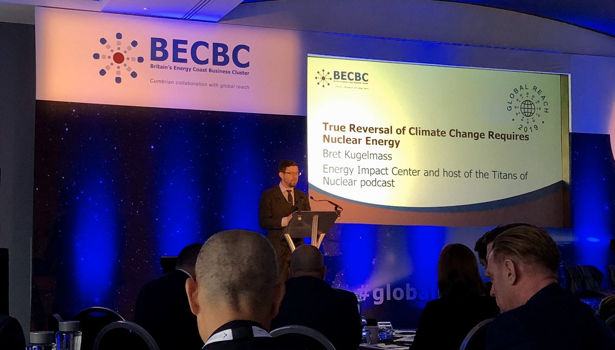Bret Kugelmass kicks off the #GlobalReach2019 in Manchester and poses the question What will we do about Climate Change as the Nuclear sector. <a href="/becbc/">BECBC</a> <a href="/cumbrialep/">Cumbria Local Enterprise Partnership</a>