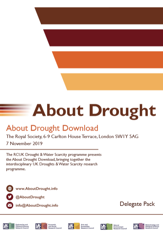 AboutDrought's tweet photo. If you're joining us for the #DroughtDownload tomorrow (Nov 7) plan your day using the About #Drought Download delegate pack. #DroughtWalk #Music #ForecastingGame https://t.co/yX0ZmzAvGt @Project_DRY @HistDroughtsUK @NERCscience @CEHScienceNews @mattfry_ceh @jamiehannahorse https://t.co/s0Ebo1zRXs