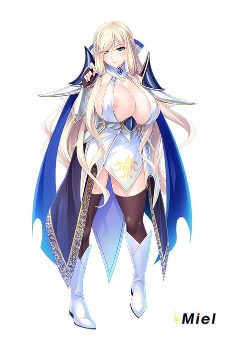 12月1日DL発売の新作「無能転移者でも巨根なら勇者母娘と魔王を孕ませてハーレム魔王軍を作れる!」の立ち絵紹介です。
こんなキャラが… 