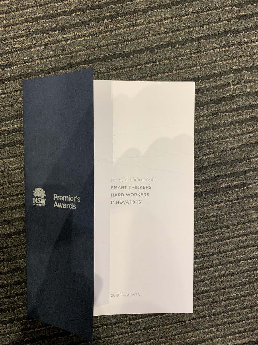Woo hoo congratulations SINSW ‘Creating well connected communities’ Premier’s 19 Award recipient &amp; West Wallsend HS ‘Provisioning High Quality Education’ Premier’s 19 Award recipient!